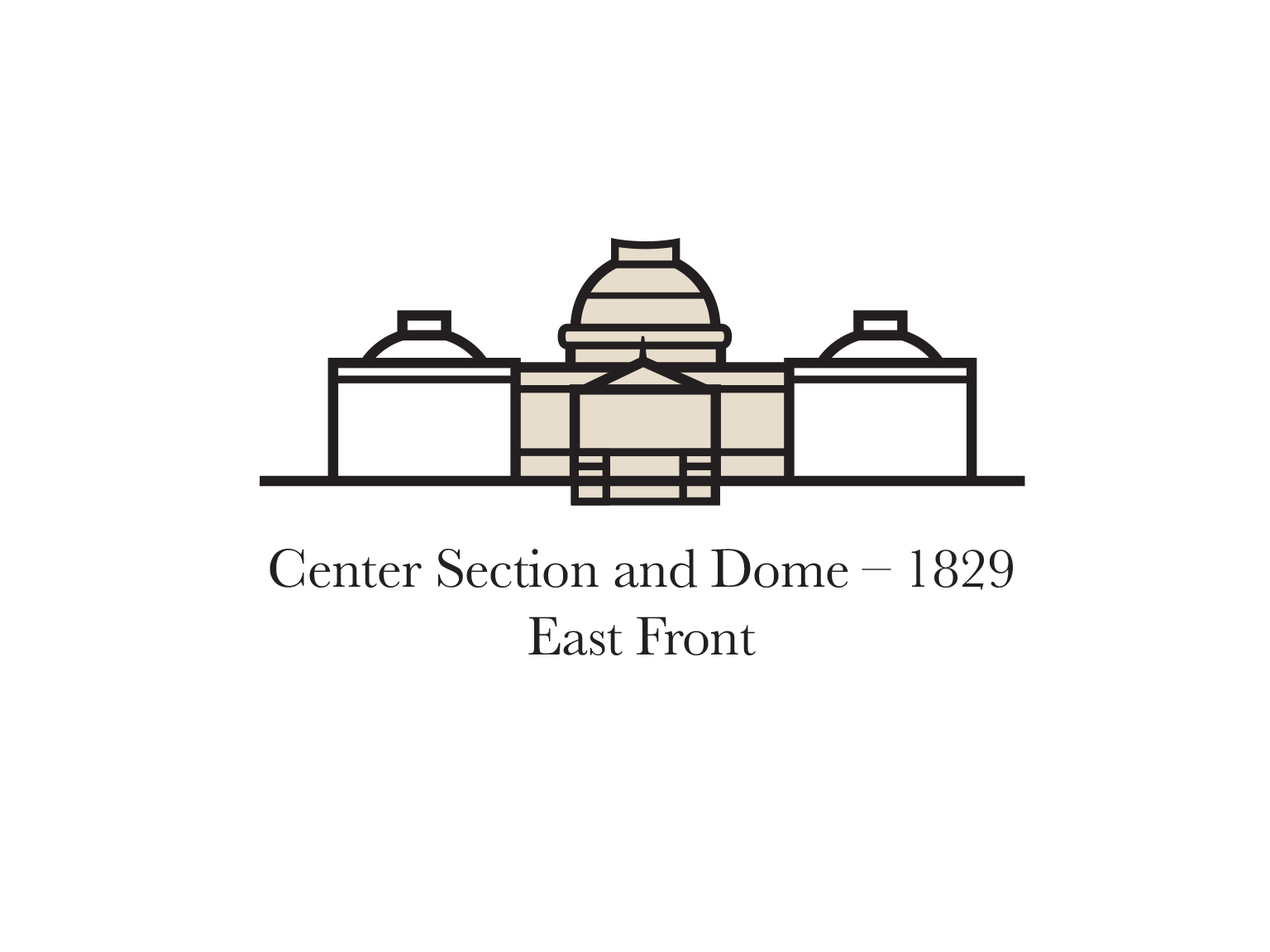 Center Section Dome 1829