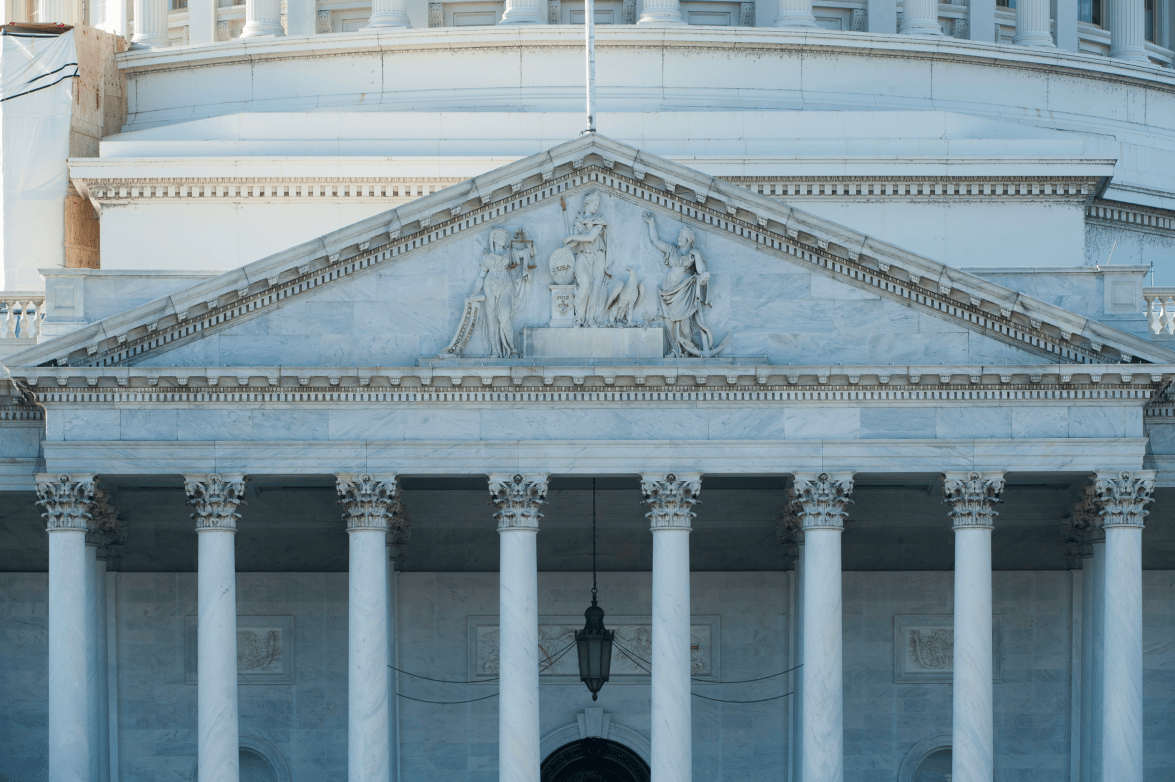 East Front Center Pediment