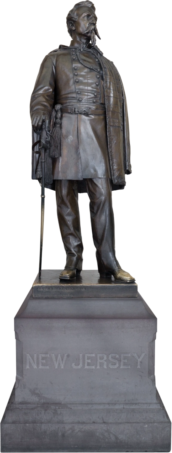 A statue of Philip Kearny