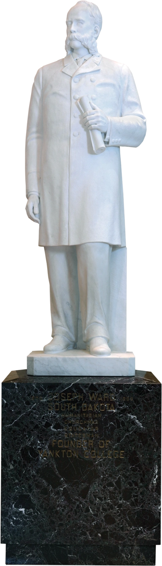 A statue of Joseph Ward