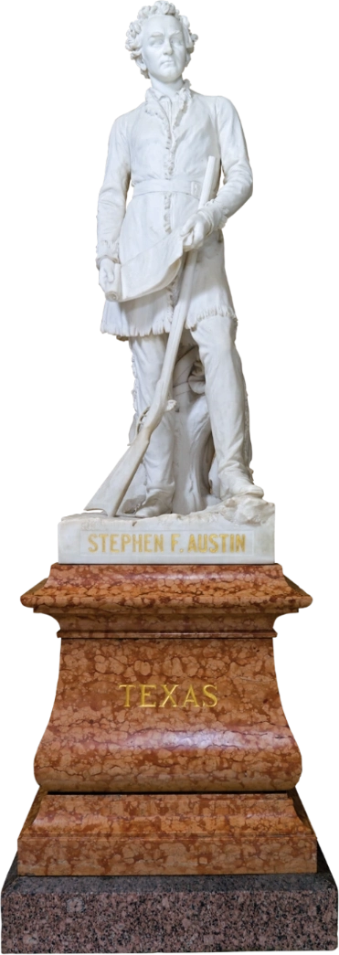 A statue of Stephen Austin