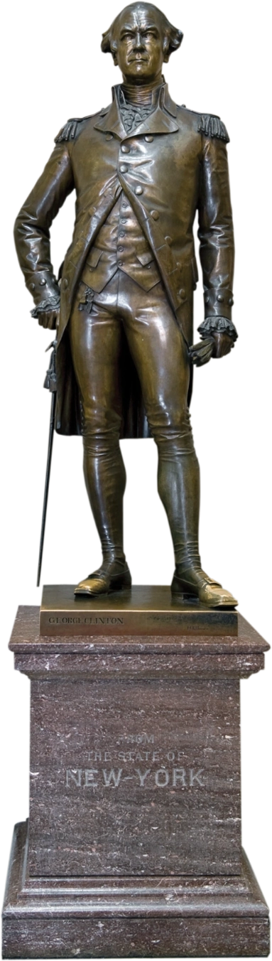 A statue of George Clinton