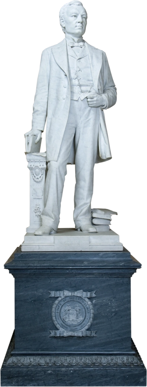 A statue of John Kenna