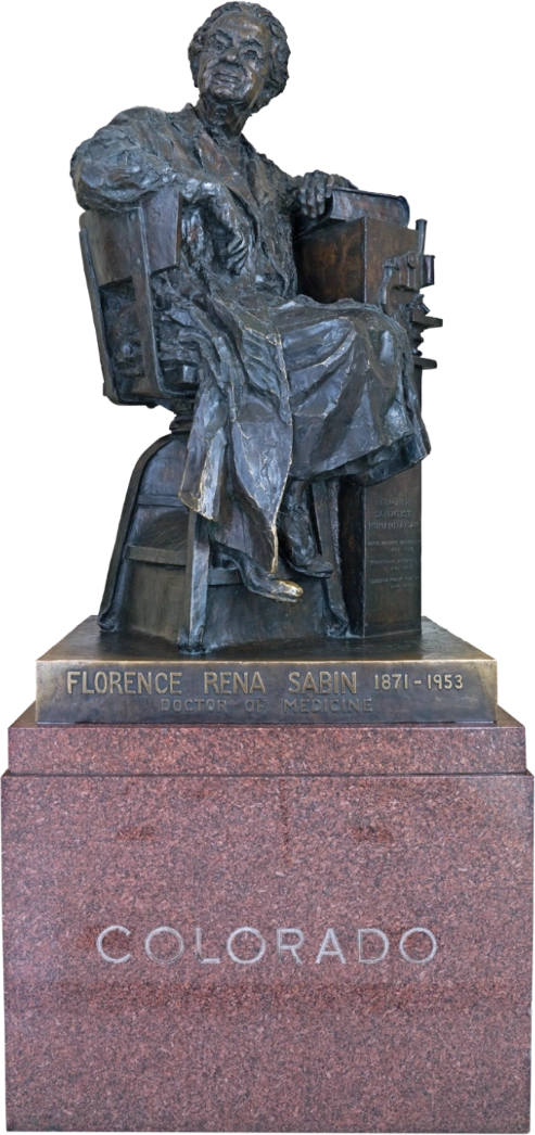 A statue of Florence Sabin