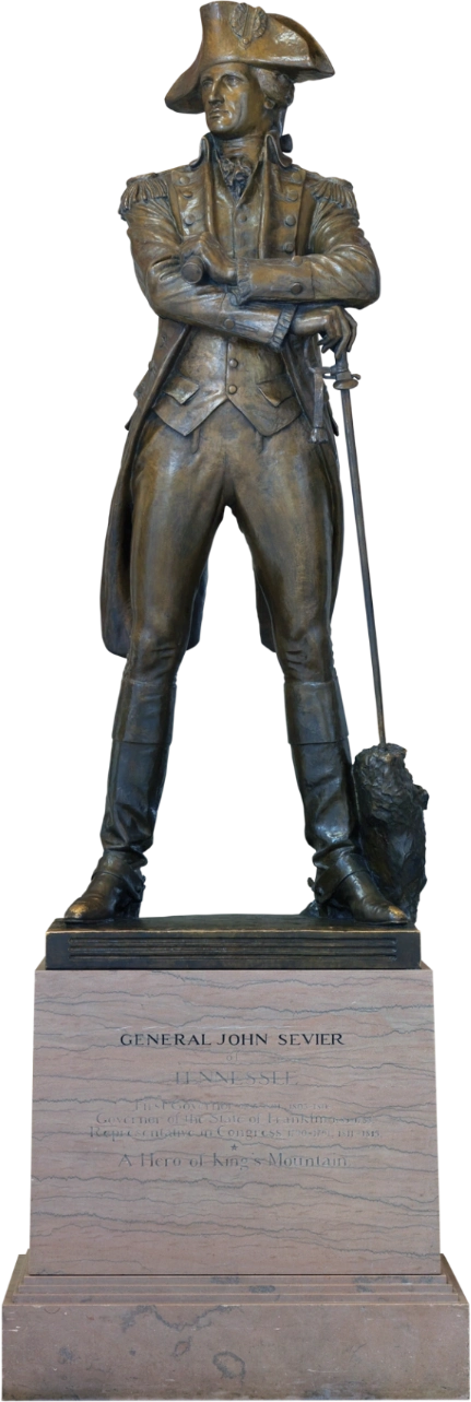 A statue of John Sevier