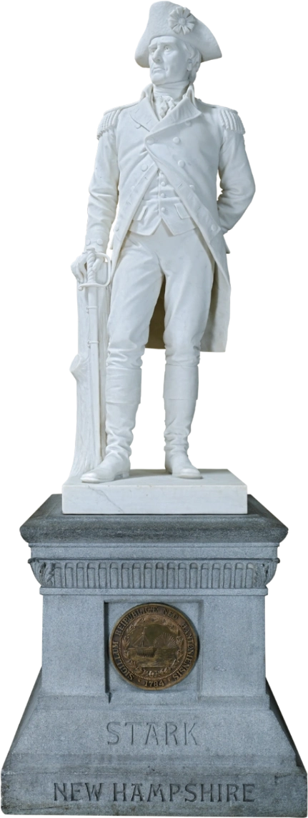 A statue of John Stark