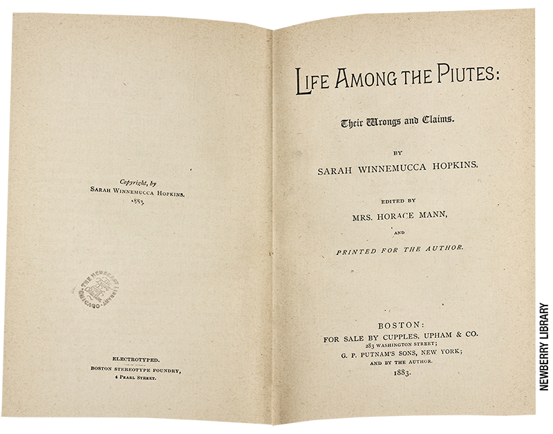 Book image - Life Among the Piutes