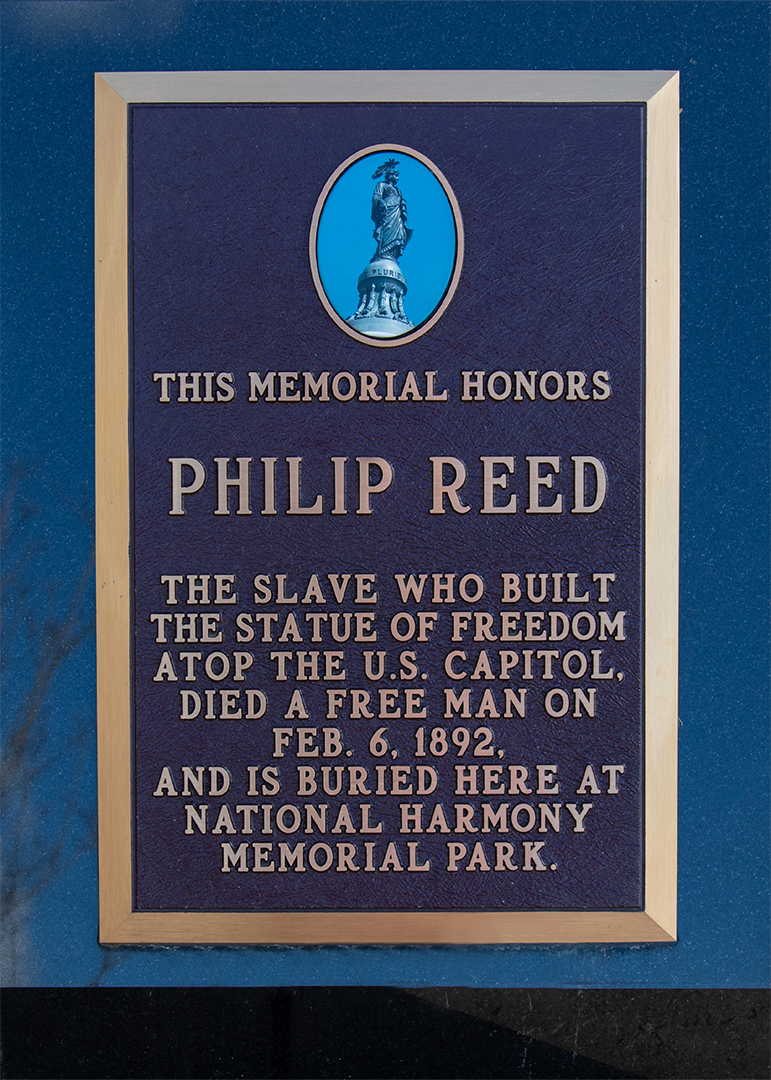 Philip Reed Plaque